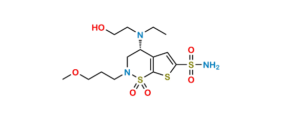 Picture of Brinzolamide N-Ethanol Impurity