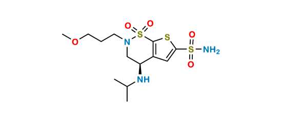 Picture of Brinzolamide Isopropyl Impurity
