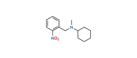 Picture of Bromhexine Impurity (N-(2-Nitrobenzyl)-N-cyclohexyl-N-methylamine)