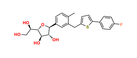 Picture of (R) Canagliflozin  Furanose Impurity