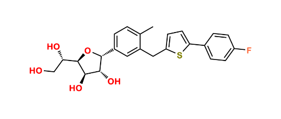 Picture of (S) Canagliflozin  Furanose Impurity