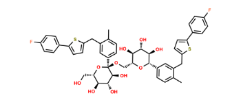 Picture of Canagliflozin  Dimer Impurity 1
