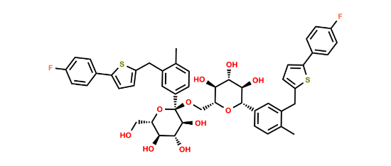 Picture of Canagliflozin  Dimer Impurity 1