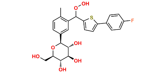 Picture of Canagliflozin Peroxide Impurity Picture of Canagliflozin Peroxide Impurity
