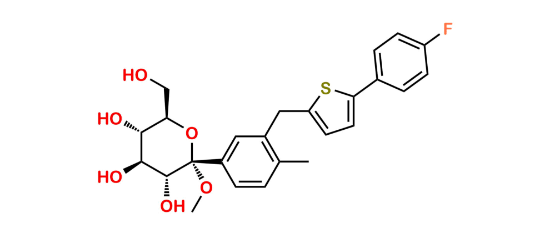 Picture of Canagliflozin Impurity 1