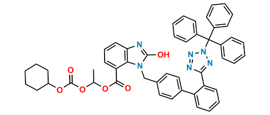Picture of Candesartan Cilexetil Desethyl N2-Trityl Analog 