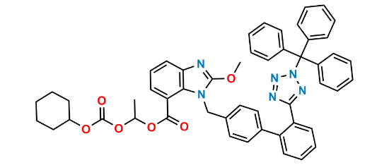 Picture of Candesartan Cilexetil N2-Trityl Methoxy Analog Picture of Candesartan Cilexetil N2-Trityl Methoxy Analog