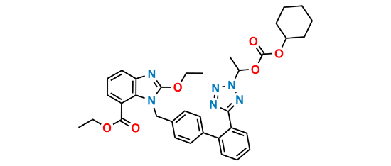Picture of Candesartan Ethyl Ester N2-Cilexetil Analog