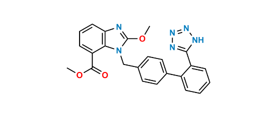 Picture of Candesartan Methyl Ester Methoxy Analog  Picture of Candesartan Methyl Ester Methoxy Analog