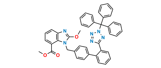 Picture of Candesartan Methyl Ester N2-Trityl Methoxy Analog Picture of Candesartan Methyl Ester N2-Trityl Methoxy Analog