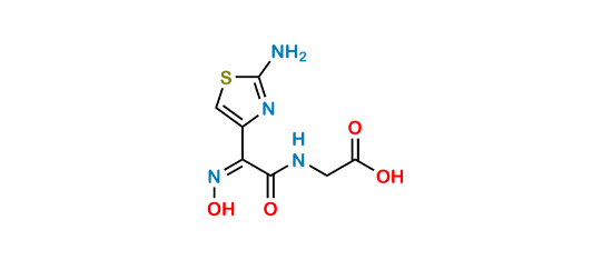 Picture of Cefdinir Thiazolylacetyl Glycine Oxime Impurity (USP) 