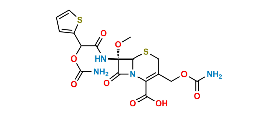 Picture of Carbamoyloxy Cefoxitin Acid
