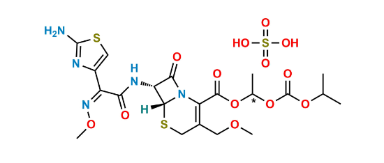 Picture of Cefpodoxime Proxetil EP Impurity A Hydrochloride