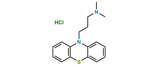 Picture of Chlorpromazine EP Impurity C (HCl)