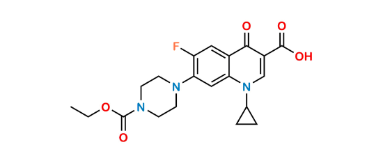Picture of N-Ethoxycarbonyl-ciprofloxacin