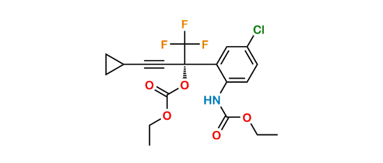Picture of Bis(ethoxycarbonyl) Efavirenz Amino Alcohol