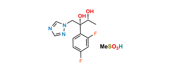 Picture of Efinaconazole  S-Diol methane sulfonate (mesylate) Impurity 