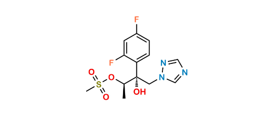 Picture of Efinaconazole Diol Mesyl Impurity