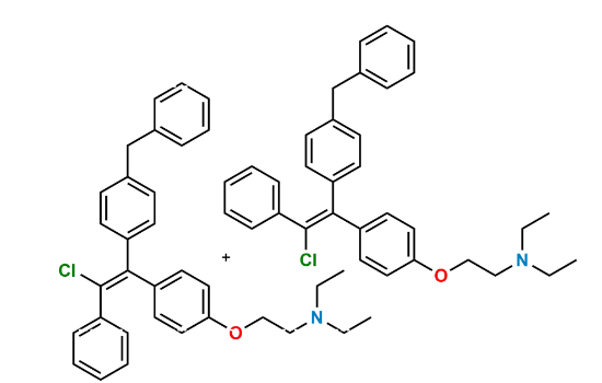 Picture of Benzyl Clomiphene Mixture of  E & Z Isomer