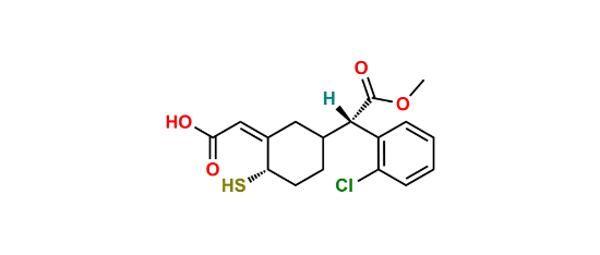 Picture of Clopidogrel thiol metabolite H3