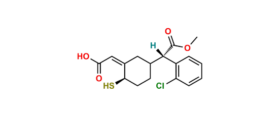 Picture of Clopidogrel thiol metabolite H4