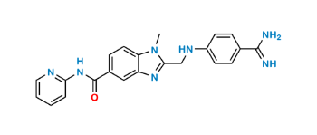 Show details for Dabigatran Despropionyl Impurity Picture of Dabigatran Despropionyl Impurity