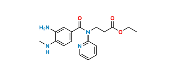 Show details for Dabigatran Methylamino Impurity Picture of Dabigatran Methylamino Impurity