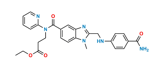 Picture of Dabigatran Carboxamide Ethyl Ester Picture of Dabigatran Carboxamide Ethyl Ester