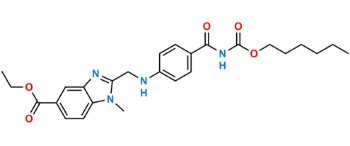 Show details for Dabigatran Amide Ester Impurity Picture of Dabigatran Amide Ester Impurity