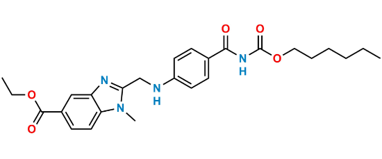 Picture of Dabigatran Amide Ester Impurity Picture of Dabigatran Amide Ester Impurity
