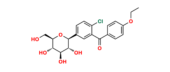 Picture of Dapagliflozin keto impurity