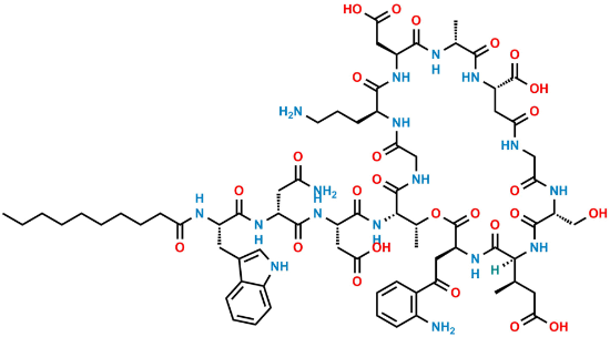 Picture of Daptomycin beta-Isomer