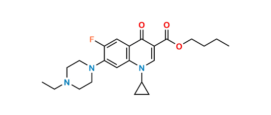 Picture of Enrofloxacin Butyl Ester Impurity