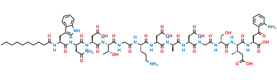Picture of Daptomycin Lactone Open Ring Impurity