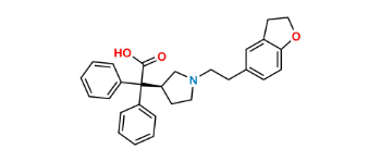 Picture of Darifenacin Carboxylic Acid Impurity