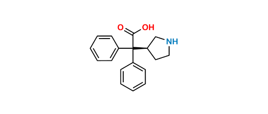 Picture of Darifenacin Pyrrolidin Carboxylic Acid Impurity