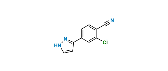 Picture of Darolutamide Pyrazol benzonitrile Impurity