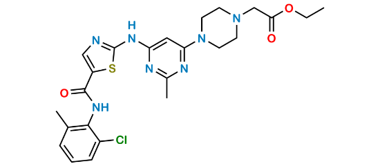 Picture of Dasatinib Carboxylic Acid Ethyl Ester