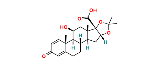 Picture of Desonide 17-Carboxylic Acid
