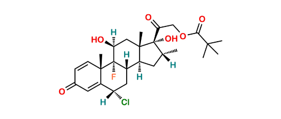 Picture of Chlordexamethasone Pivalate (Impurity D)