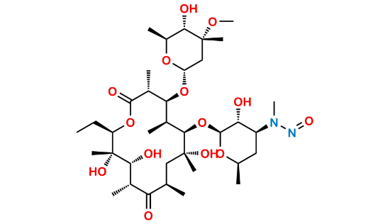 Picture of N-Nitroso Erythromycin EP Impurity B