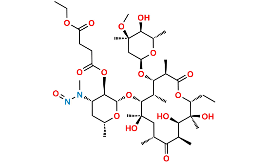 Picture of N-Nitroso-Desmethyl Erythromycin Ethyl Succinate