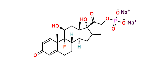 Picture of Dexamethasone Sodium phosphate EP Impurity B Disodium Salt