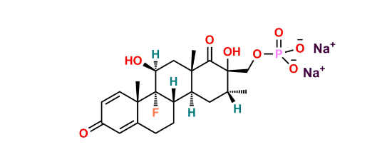 Picture of Dexamethasone Sodium Phosphate EP Impurity E Disodium Salt