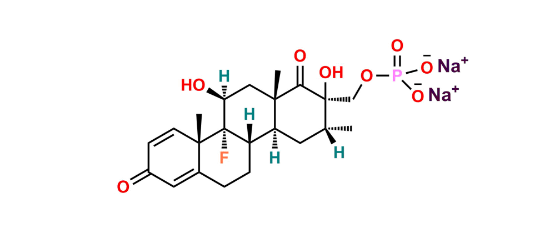 Picture of Dexamethasone Sodium Phosphate EP Impurity F Disodium Salt