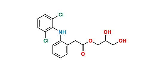 Picture of Diclofenac Glyceryl Impurity 