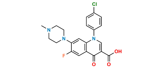 Picture of Difloxacin Hydrochloride Trihydrate EP Impurity C