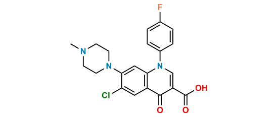 Picture of Difloxacin Hydrochloride Trihydrate EP Impurity D