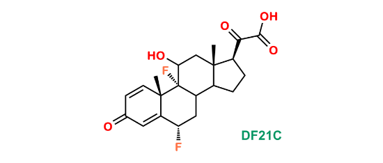Picture of Difluprednate ketoacid Impurity (DF21C)