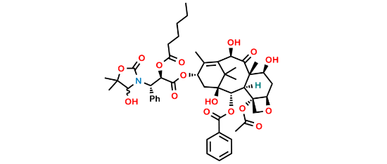 Picture of Hexanoyl Docetaxel Metabolites M1 and M3(Mixture of Diastereomers)